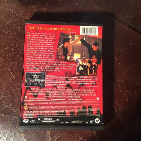 Romeo Must Die - DVD Movie - Picture 2 of 2